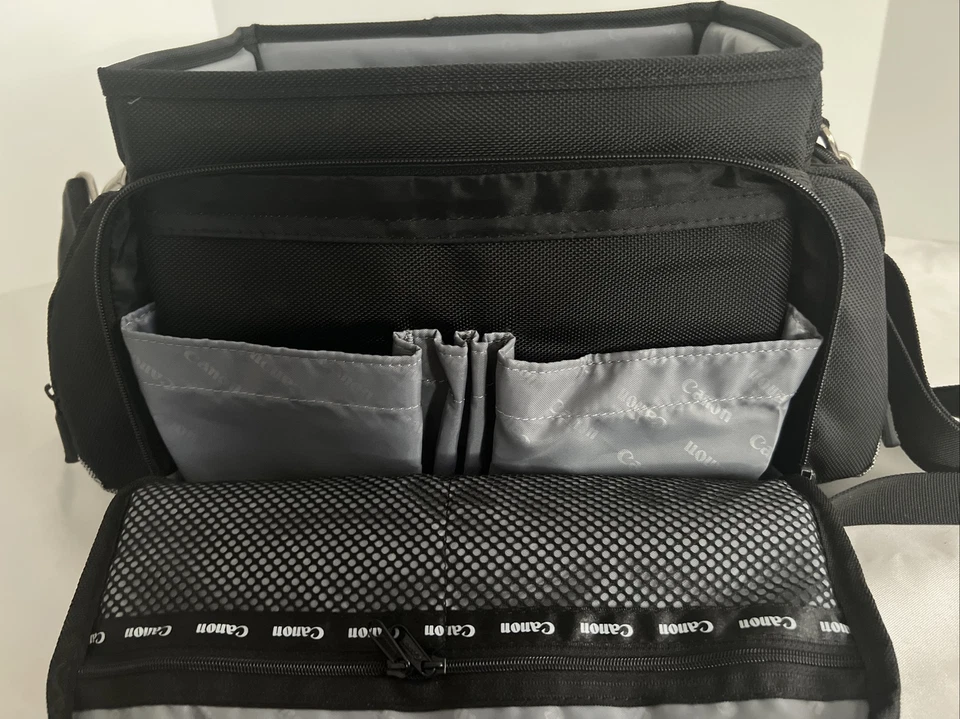 Canon Black Professional Organizer Camera & Lens Shoulder Carry Bag - Image 2 of 4