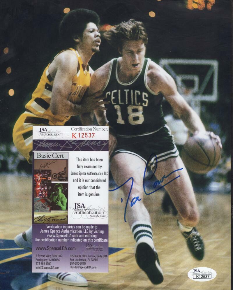 DAVE COWENS BOSTON CELTICS SIGNED AUTOGRAPHED 8X10 PHOTO JSA K12537 