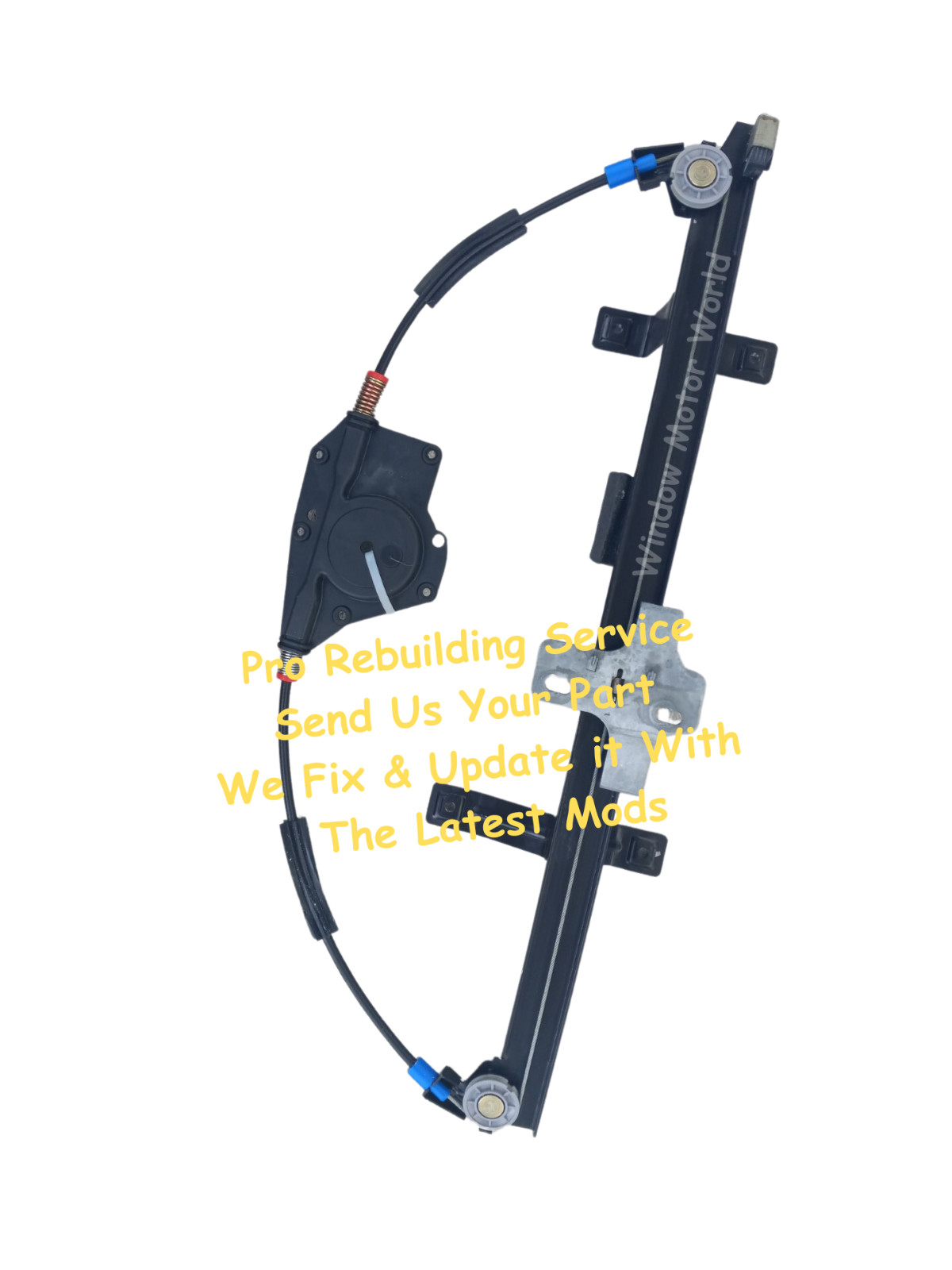 1996 - 2010 Bentley Azure Driver Front Window Regulator Rebuild Service Read AD