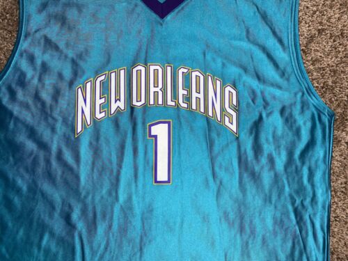 Baron Davis Trikot Herren Größe 2XL New Orleans Hornets Nummer 1 NBA - Bild 2 von 13