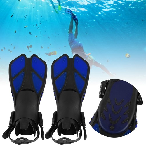 1 Paar Schwimmflossen Verstellbare Verstellbare Flossen Mit Offenem Absatz - Bild 17 von 24