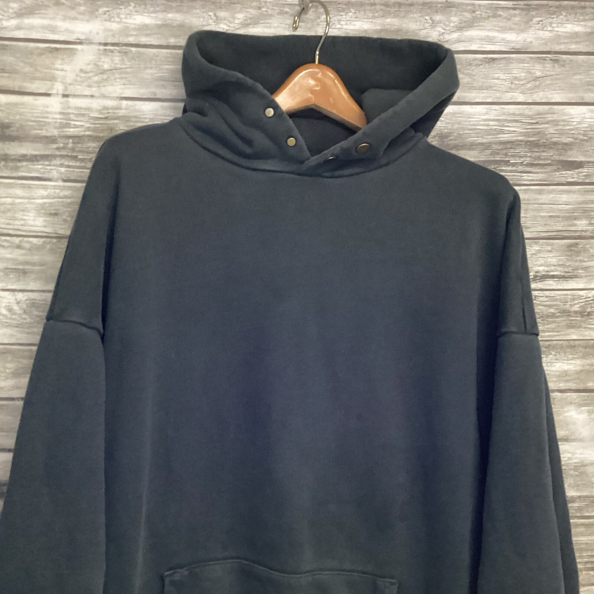 Fear Of God FG7C Hoodie Men Large Black Sweatshirt Seventh 