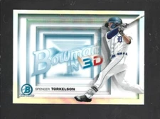2022 Bowman In 3D Chrome #B3D-11 Spencer Torkelson RC, Detroit Tigers