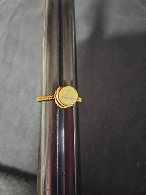 Handcrafted Serpentine Wire Wrapped Ring Size 9 1/2