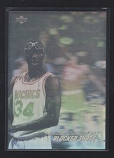 1991-92 Upper Deck Award Winners Hakeem Olajuwon #AW8 Hologram Houston Rockets
