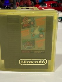 Nintendo Cartridge Super Mario Bros./Duck Hunt/Track Meet NES, 1990  Pre-Owned