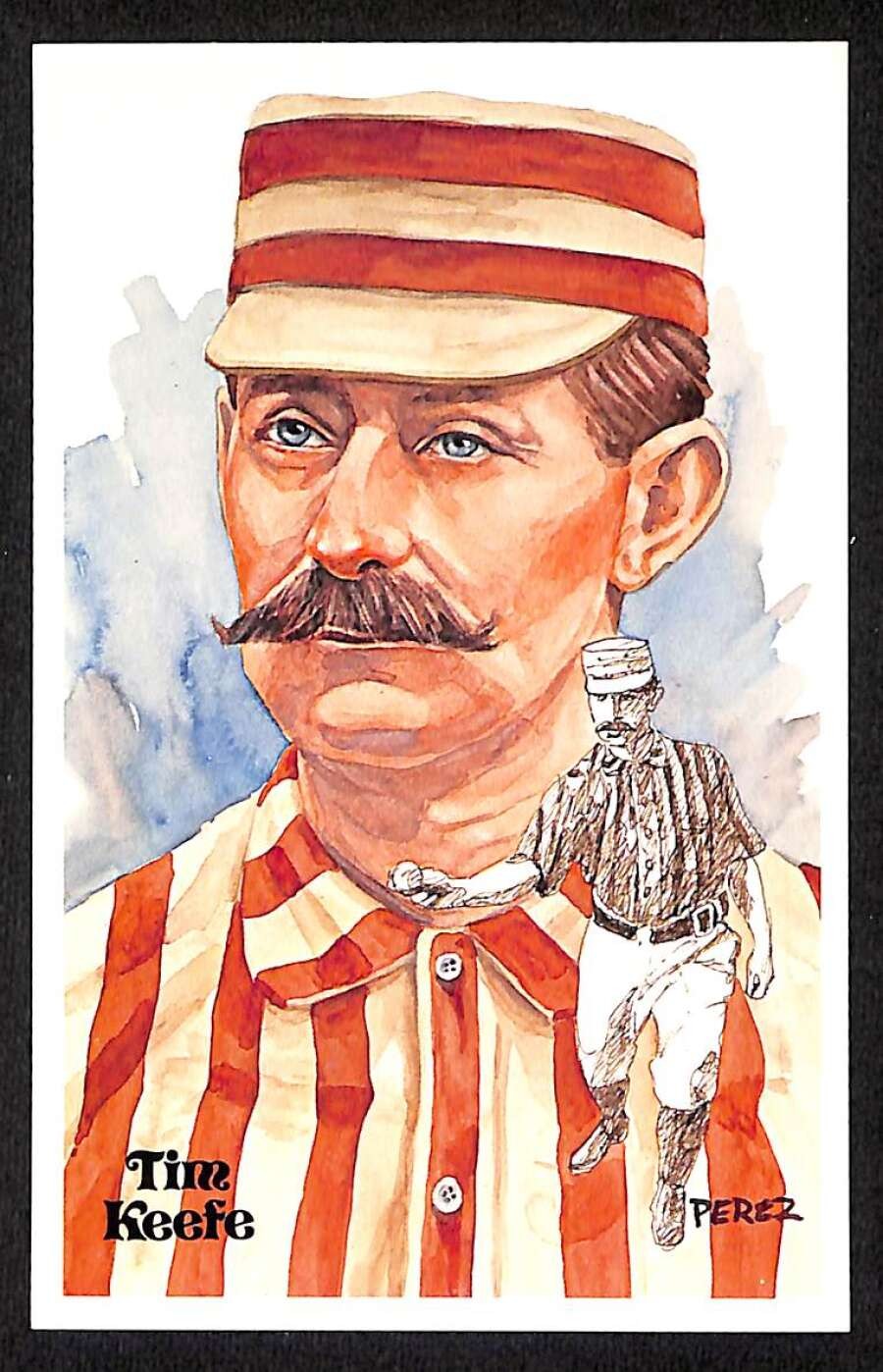 1980-01 Perez-Steele HOF Postcard #99 Tim Keefe HOF NM D75369