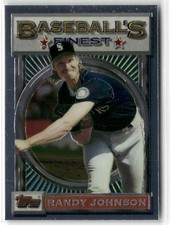 1993 Topps Finest Randy Johnson #154 EX