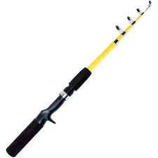 Eagle Claw 5'6" One Piece Pack-It Telescopic Spincast Rod