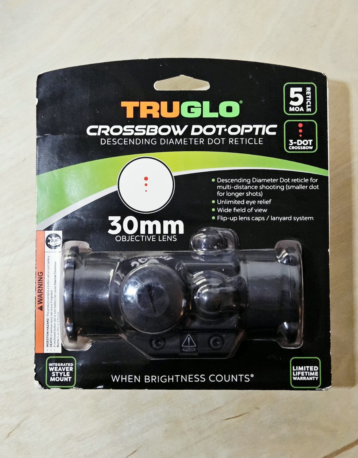 Sight 30 Mm 3 Dot ● New ● Ships Free