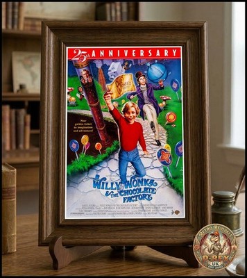 Willy Wonka Charlie & The Chocolate Factory 12''x8'' / Movie Poster Photo