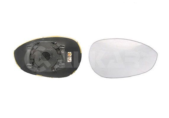 Spiegelglas Aussenspiegel Rechts Alkar 6412547 FÜR Abarth Passend FÜR Fiat-image