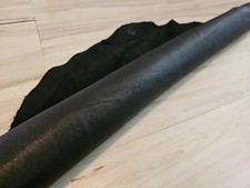 3-4oz ICON MIDNIGHT BLACK FLOATER LEATHER PANEL,SHEET,SQUARE,12x12x24 SOFT 25 sq