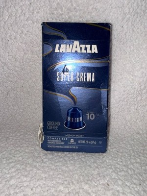 Lavazza Super Crema Aluminum Capsules Compatible with 1 Count (Pack of 10)
