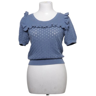 & Other Stories, Top, Größe: XS, model: paris atelier, Blau, Baumwolle #EM3