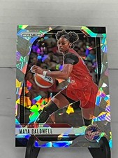2024 Panini Prizm WNBA Maya Caldwell #38 Ice Prizm Indiana Fever