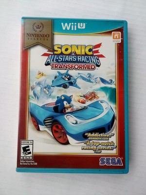 Sonic & All-Stars Racing Transformed (Nintendo Wii U) CIB With Manual * Tested