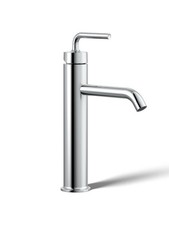NEW Kohler K-14404-4A-CP Purist Tall Vessel Bathroom Sink Faucet Polished Chrome