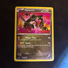 (Near perfect front) Rayquaza 128/124 Dragons Exalted Secret Rare English 2012 on eBay