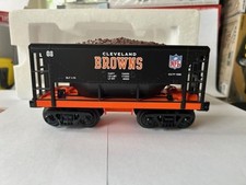MTH RAILKING TRAINS RARE NFL CLEVELAND BROWNS O27 ORE CAR 30-75269 NEW IN BOX
