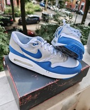 Nike Air Max 1 OG '86 big bubble White Royal Blue 45,5 11,5 13W NEU BOX