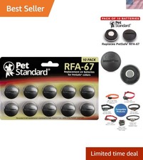 Replacement 6V Lithium Batteries for PetSafe Collars - Pack of 10