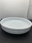 Vintage Pyrex Quiche Dish Brittany Blue 9.5" 486-B Bake And Serve Oven Microwave