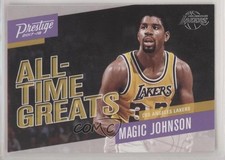 2017-18 Panini Prestige All-Time Greats Magic Johnson #2 HOF g9z