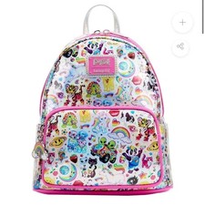MINI MOCHILA Holográfica Loungefly Lisa Frank AOP