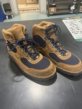 Danner Boots Cascade Crest 5” 60432 Brown/Blue Size 9.5 EE Very Nice Condition