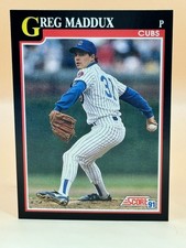 1991 Score - Greg Maddux #317