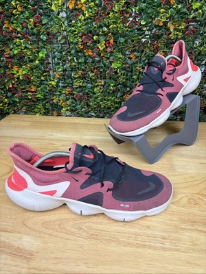 Nike Free RN 5.0 AQ1289-600 Running Shoes White Red Shoes Sneakers Men s 11 GUC