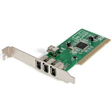 StarTech 4-Port PCI 1394a FireWire Adapter Card