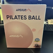 APEXUP 9 Inch Pilates Ball Small Exercise for Yoga, XS 9" 23cm, Green