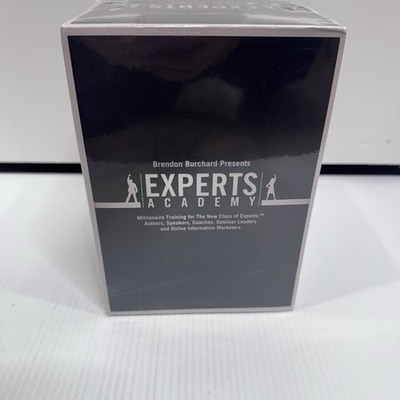 Brendon Burchard Experts Academy 10 DVD Home Study Course Sealed New Set