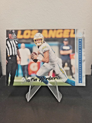 Justin Herbert Panini Luminance Los Angeles Chargers NFL Trading Card #77