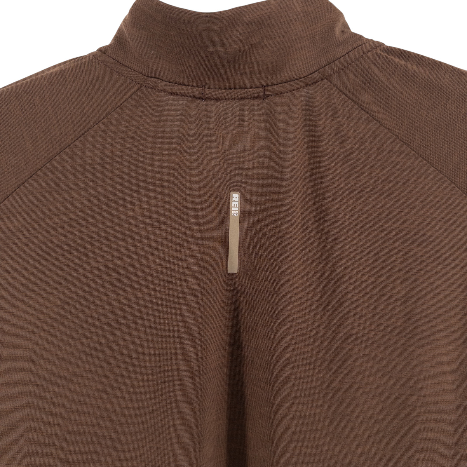REI Co-Op Mens XL Active Pursuits 1/4 Zip 2.0 Shirt Brown Hike Outdoor Baselayer