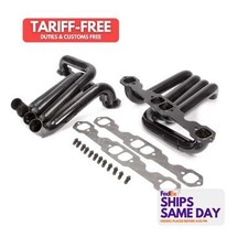 Schoenfeld 130 2 Pack Black Steel Fits Camaro Zoomie Headers 1-34 Performance