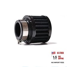 25mm Air Intake Filter 1 Inlet Dia Air Intake Cone Universal Filter Black 25mm Air Intake Filter 1 Inlet Dia Air Intake Cone Universal Filter Black