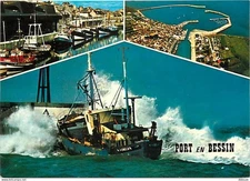 14 - Port en Bessin - Multivues - Bateaux - CPM - Voir Scans Recto-Verso