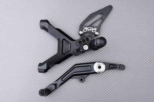 Paire de Platines / Commandes Reculées AVDB Rouge BMW S1000 RR / S1000RR 2025-X - Picture 7 of 7