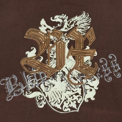 Y2K Grunge Brown Southpole Style Hip-Hop Baggy Brooklyn Express Tee Size XL - Picture 2 of 6