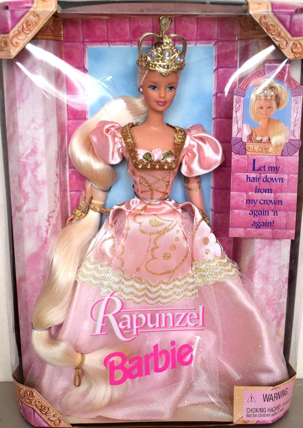 1997 Playline Collector RAPUNZEL Vintage Blonde Barbie