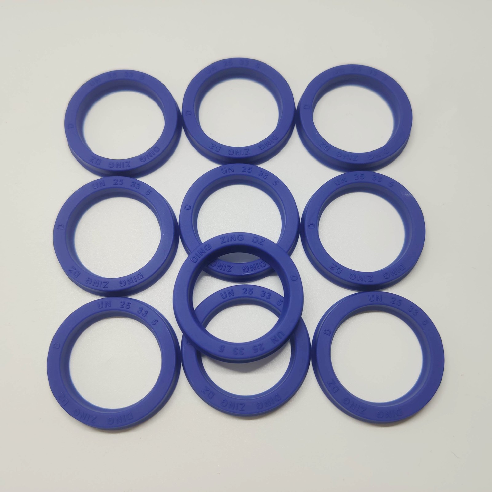 10pcs Polyurethane pressure seal ring Hydraulic cylinder seal ring UN 25*33*5mm