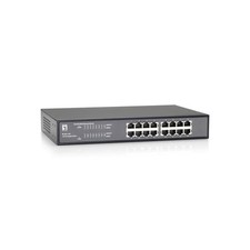 LevelOne 16 PORT 10/100/1000MBPS SWITCH # GEU...