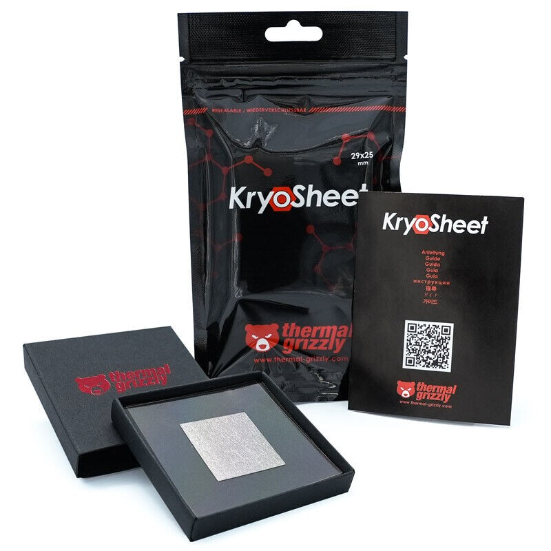Thermal Grizzly KryoSheet Pad Termico - 29 ? 25 ? 0,2 mm