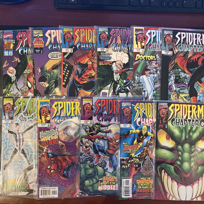 Spider-Man Chapter One #0 - 10 Set Marvel Comics John Byrne Howard Mackie 1999