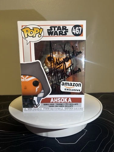 Funko Pop! Star Wars - Ahsoka 467 Amazon Exclusive Autographed Vinyl Figure