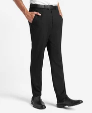 Kenneth Cole Reaction Flex Suit Separate Pants Black 38x32