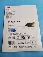 3M Bright Screen Privacy Filter for 13.3in Laptop 16:9 BP133W9B